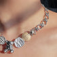 Retro Button Choker Series，Medieval Fashion Clavicle Chain