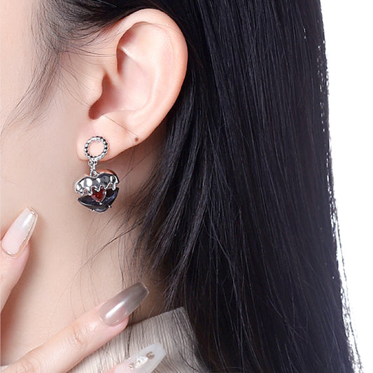 【Fill My Heart】Openwork Heart Earrings，Openwork Heart Set