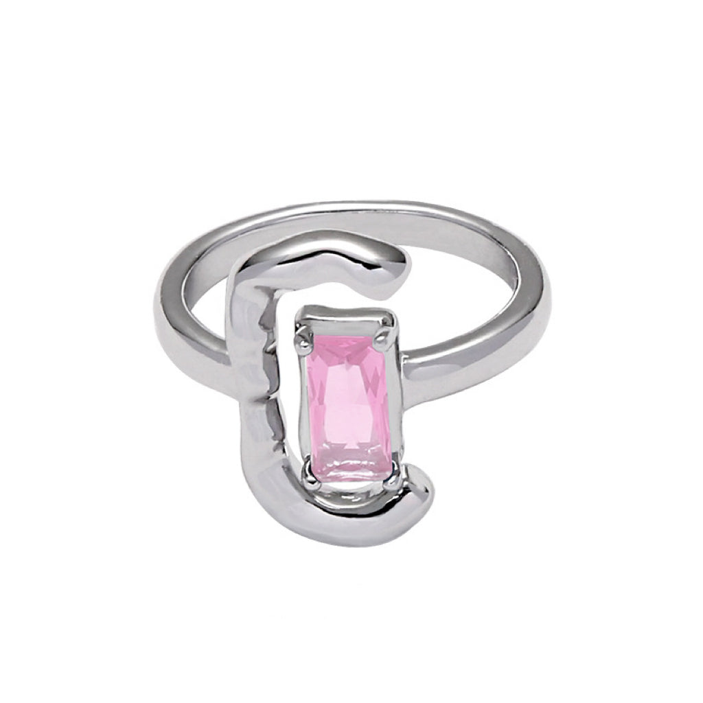 Colorful Diamond Open Ring