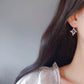 Purple Heart Earrings