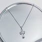 Zircon Cross Necklace