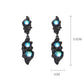 Zircon Earrings Two-color