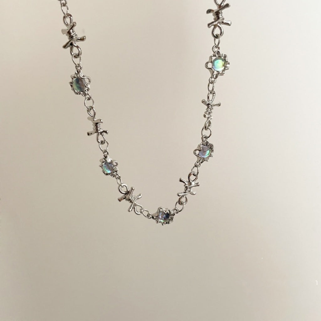 Moonstone Thorns Necklace