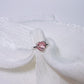 Pink Zircon Love Ring