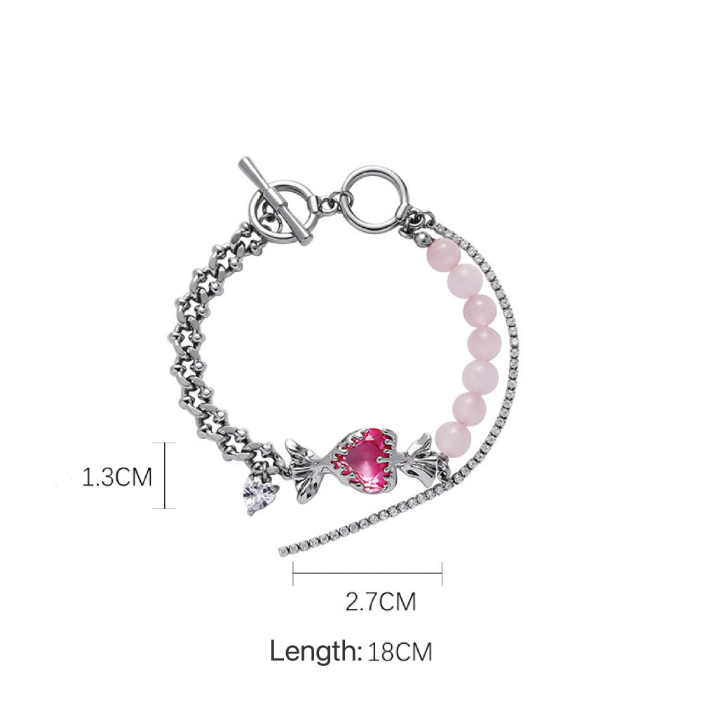 Pink Love Candy Bracelet