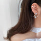 Zircon Earrings，Dual Purpose Earrings