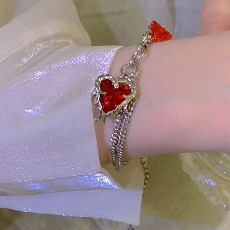 Ruby Fashion Girl Bracelet