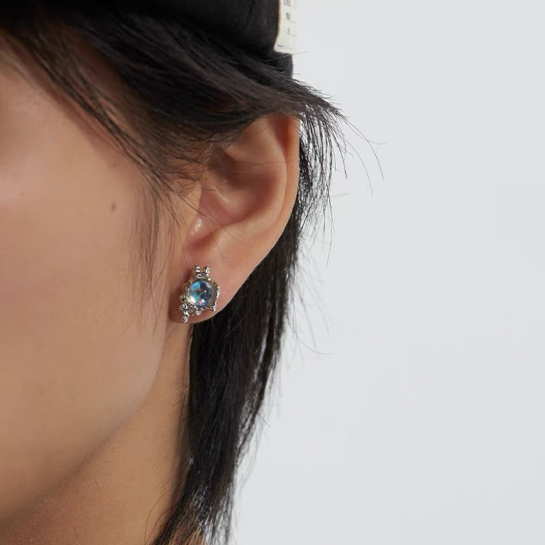 Zircon Earrings，Dual Purpose Earrings