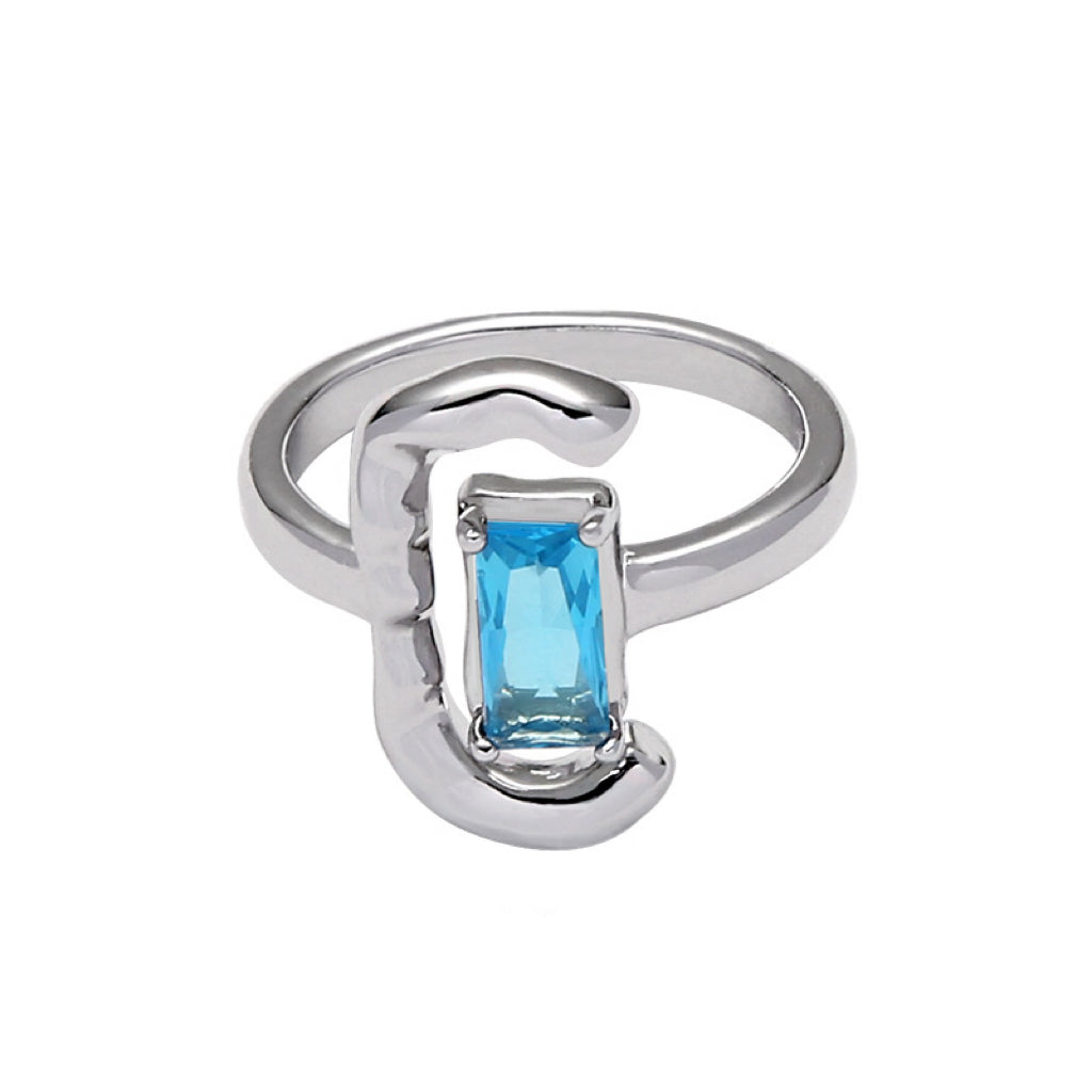 Colorful Diamond Open Ring