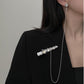 All-in-one Moonstone Hairpin Earrings