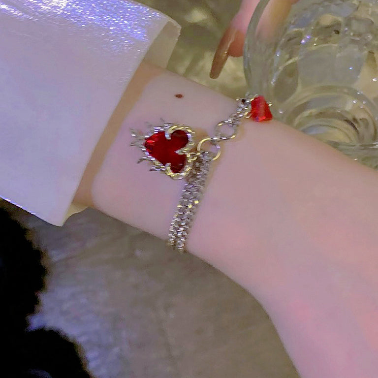 Ruby Fashion Girl Bracelet