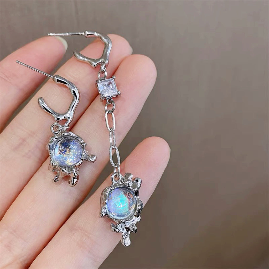 Zircon Irregular Earrings