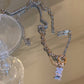 Square Zircon Necklace