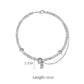 Opal Necklace, Double Clavicle Chain