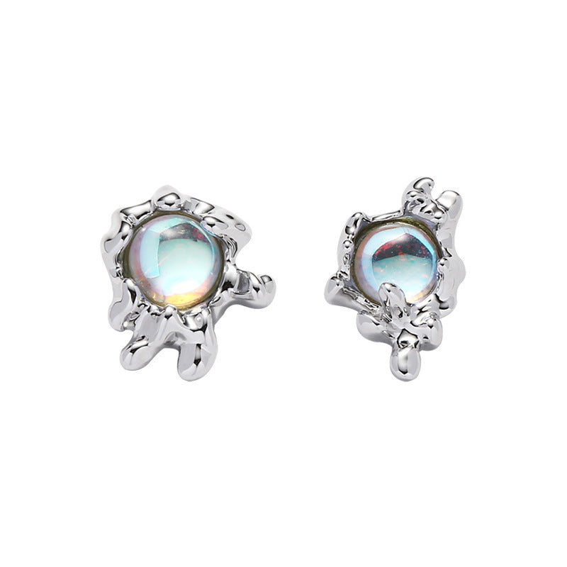 Liquid Fashion Style Zircon Earrings