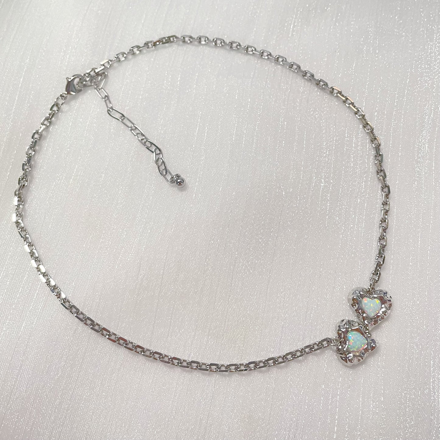 Heart Opal Necklace