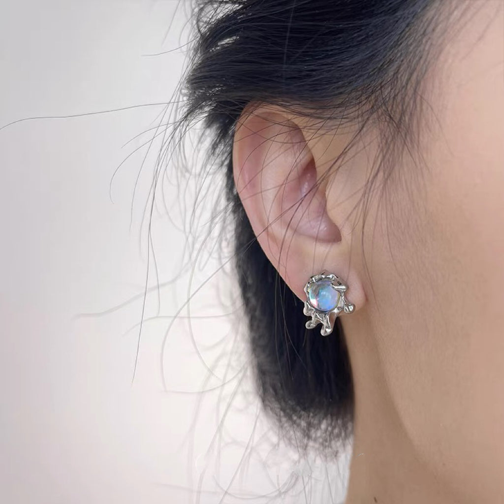 Liquid Fashion Style Zircon Earrings