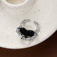 Heart of Spades Thorns Ring