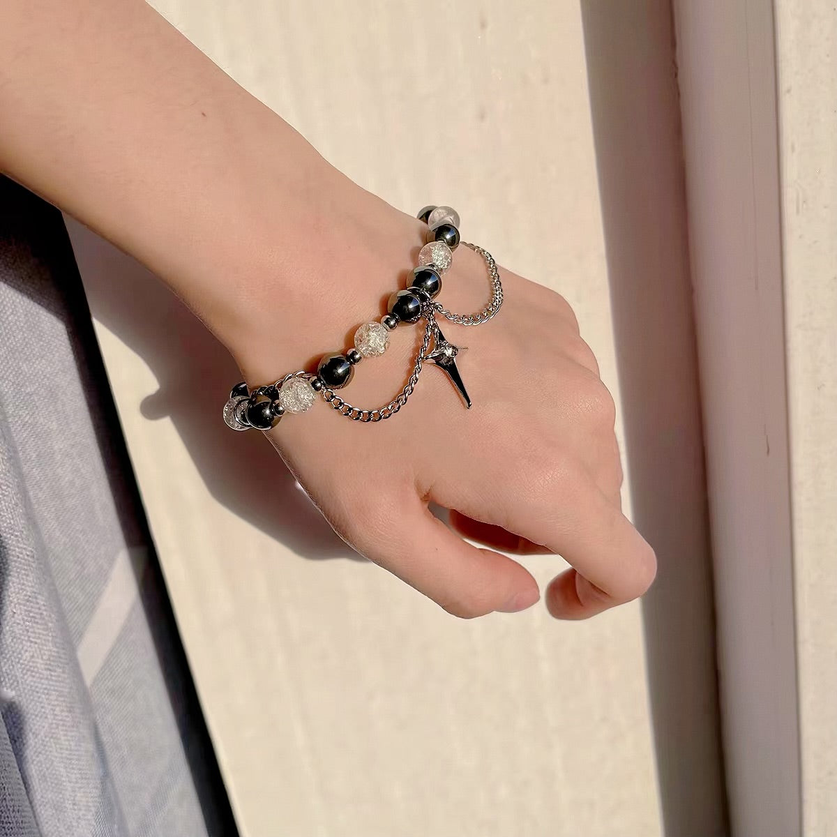 Ice Crack Star Bracelet