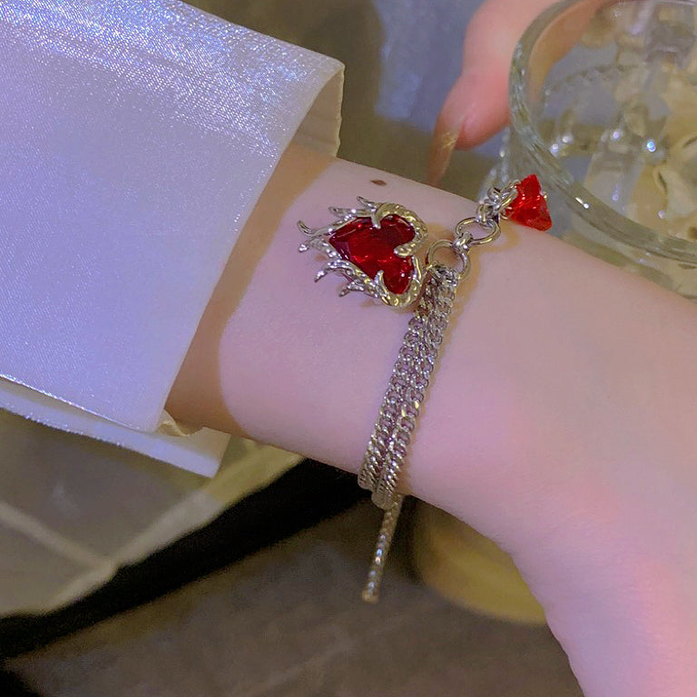 Ruby Fashion Girl Bracelet