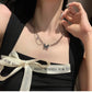 Butterfly Zircon Necklace