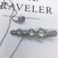 All-in-one Moonstone Hairpin Earrings