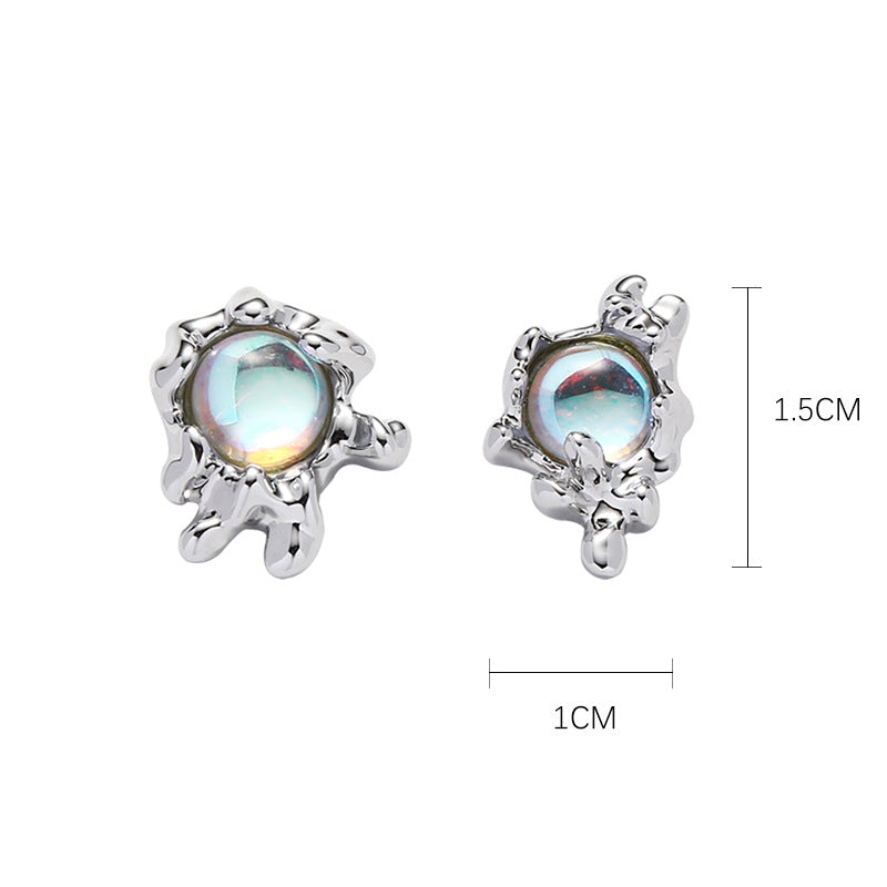 Liquid Fashion Style Zircon Earrings