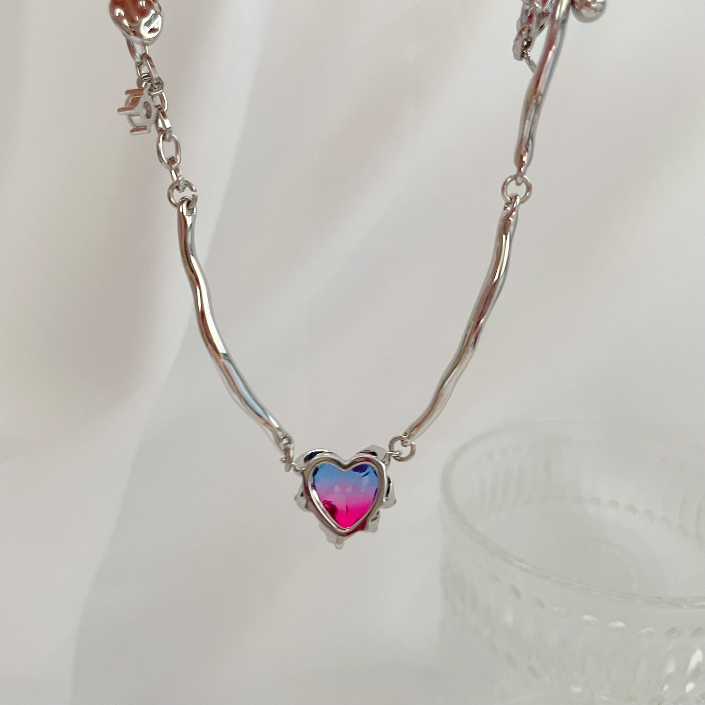 Purple Heart Zircon Necklace