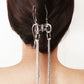 Ribbon Fringe French Barrette