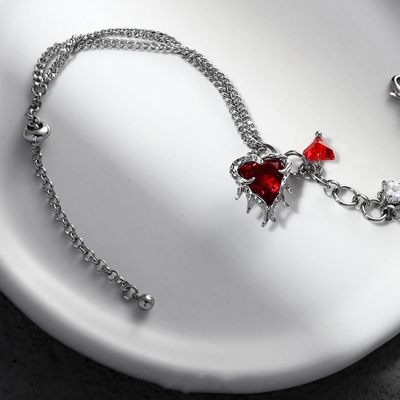 Ruby Fashion Girl Bracelet