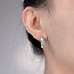 Geometric Colored Zircon Earrings