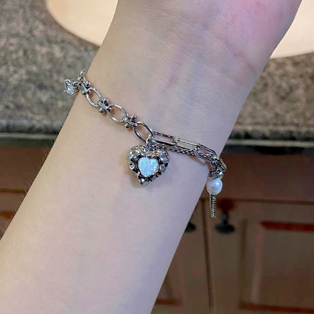 Opel Heart Bracelet