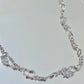 Moonstone Necklace, Y2K Clavicle Chain
