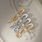 Asymmetric Pin Earrings