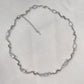 Moonstone Panel Necklace，Fashion Clavicle Chain