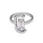 Colorful Diamond Open Ring