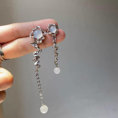 Moonstone Irregular Earrings